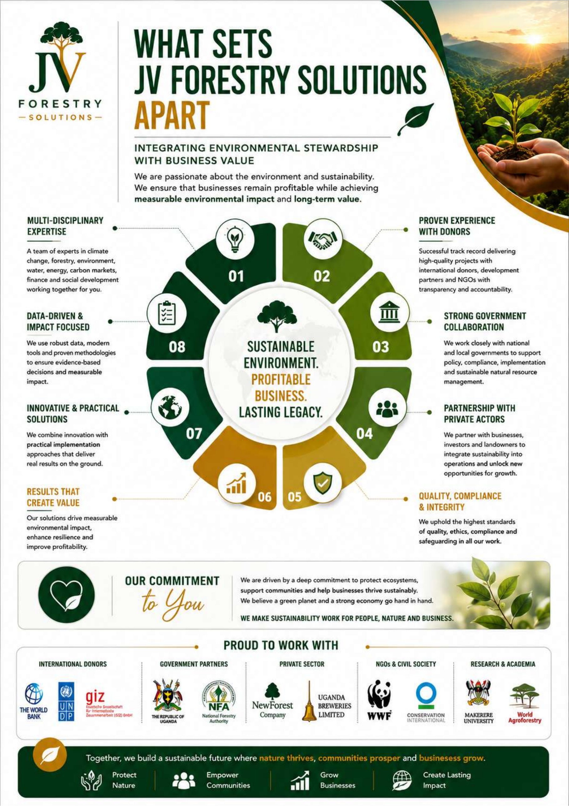 What sets JV Forestry Solutions apart